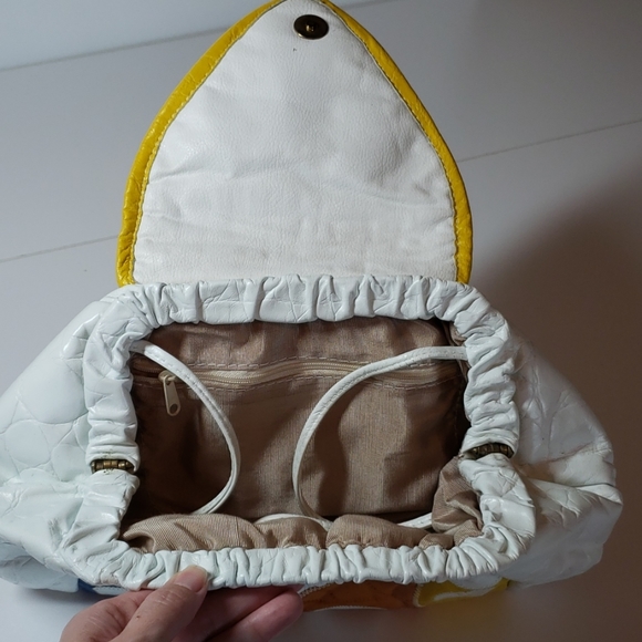 Vintage leather handbag - Picture 4 of 8